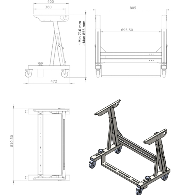 Станина стола для швейной машины REXEL REX-2HD Швейные машины #6